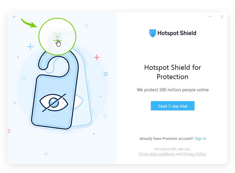 Hotspot Shield for beskyttelse p&aring; nettet