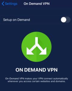 Oppsett av PureVPNs VPN ved behov